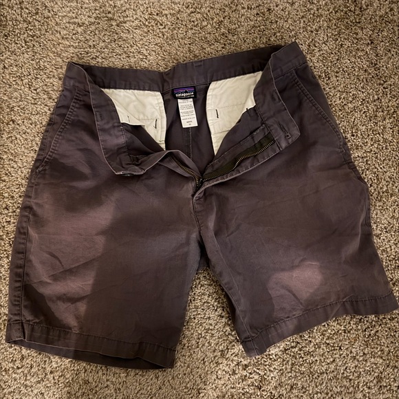 Patagonia Men's Charcoal Chino Shorts - Picture 3 of 4
